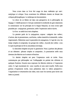 Philosophie de la langue française et ses principes