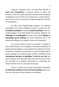 Discussion sur la Démocratie comme mentalité de progrès