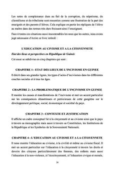 L'éducation au civisme et à la citoyenneté
