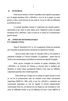 Auto-perception de peuple autochtone (P. A)