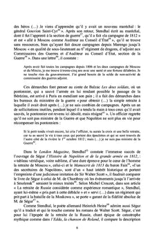Recherches sur Stendhal Vol.III
