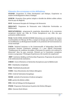 La sensibilisation et la participation au tri des déchets