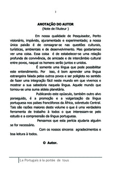 Le portugais à la portée de tous