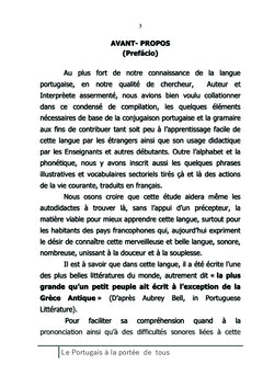 Le portugais à la portée de tous
