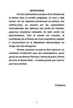 L'HEURE EST A L'INTEGRATION DE LA FEMME DROITS ET PARITÉ