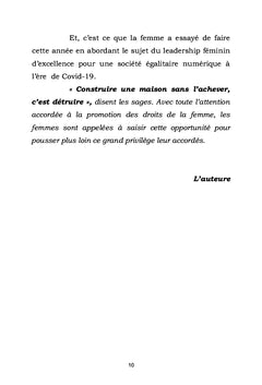L'HEURE EST A L'INTEGRATION DE LA FEMME DROITS ET PARITÉ