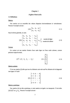 Matrices Bandes pour la Méthode des Eléments Finis