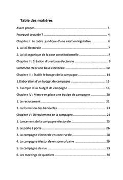 Guide Pratique pour les Candidats aux Élections Législatives
