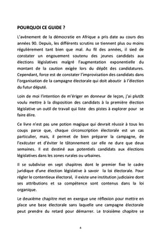 Guide Pratique pour les Candidats aux Élections Législatives