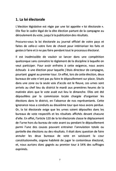 Guide Pratique pour les Candidats aux Élections Législatives