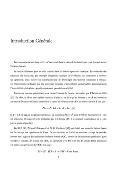 Inverse de type Drazin