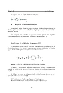 Valorisation du poly(éthylène téréphtalate) PET