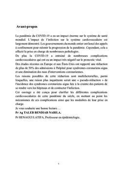 La COVID-19 et pathologies Cardiovasculaires