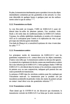 La COVID-19 et pathologies Cardiovasculaires