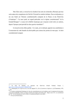 Les pouvoirs militaires du Chef de l'Exécutif