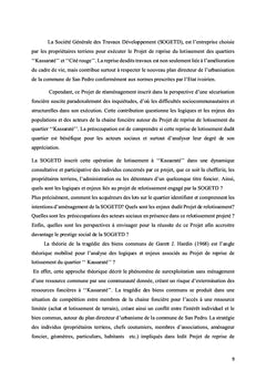 Appropriation illégale de l'espace en Afrique