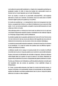 Personnalité antisociale