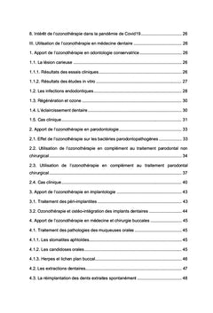 Ozonothérapie et médecine dentaire: mythe ou réalité