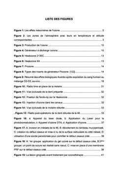 Ozonothérapie et médecine dentaire: mythe ou réalité