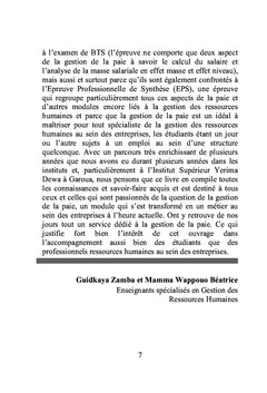 La gestion de la paie à l'examen national de BTS en GRH