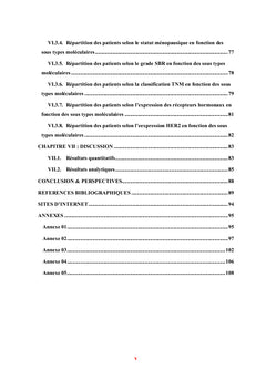 Cancer du sein et Evaluation de l'immunomarquage
