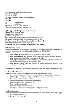 Synthèse VHDL d'architectures