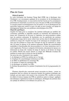 Conception des systèmes temps réel