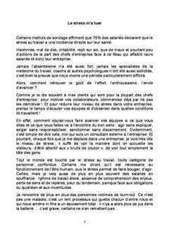 La meilleure façon d'avancer, c'est vous