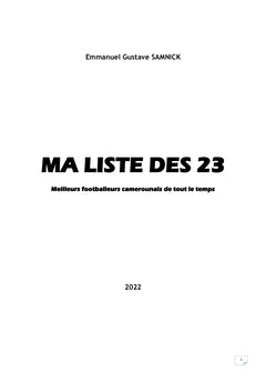 Ma liste des 23 meilleurs footballeurs camerounais de tous les temps