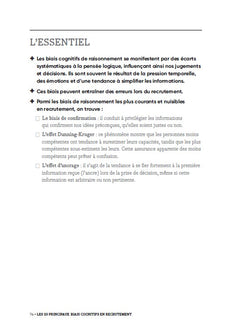 Recrutement sous influence