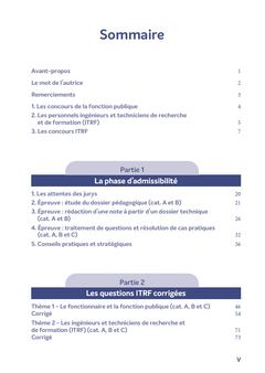 Réussir les concours ITRF 2025-2026