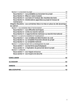 L'Internet au service de l'EC : le Site Web dynamique du Cabinet