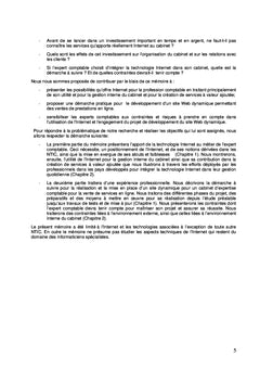 L'Internet au service de l'EC : le Site Web dynamique du Cabinet