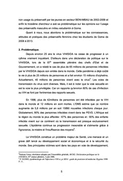 Connaissances, attitudes et pratiques des préservatifs féminins