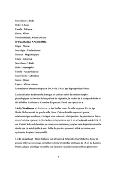 Effet de GA3 sur les paramètres morphologiques de l'ail Allium sativum