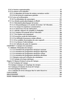 L'entropie dans la Communication Verbale
