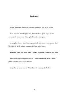 La Negritude dans la litterature afro-caribeenne contemporaine