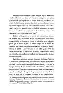 Besoins alimentaires, festivite et communication dans la dramaturgie
