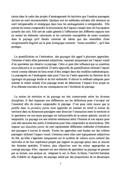 Analyse paysagère comme outil dans l'aménagement du territoire