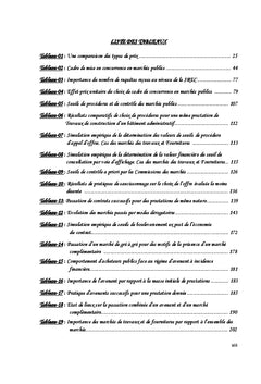 Essai sur l'analyse du fonctionnement de marches publics A Madagascar