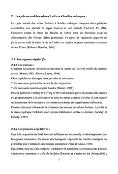 Rechauffement climatique et levee de dormance des arbres fruitiers