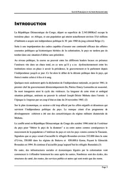 Santé publique et action humanitaire