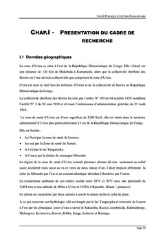 Santé publique et action humanitaire