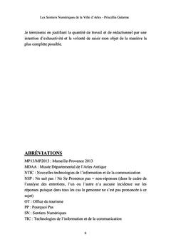Les Sentiers Numeriques de la Ville d'Arles