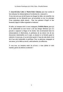 Les Sentiers Numeriques de la Ville d'Arles