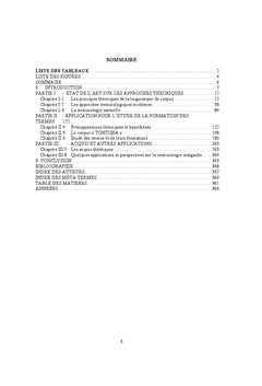 Méthodologie d'analyse des termes malgaches