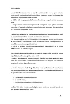 L'institution d'un comité permanent d'audit en Tunisie