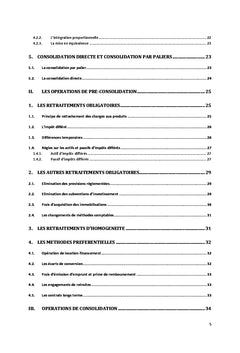 Analyser un groupe de PME n'établissant pas de comptes consolidés
