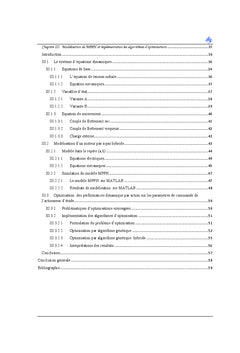 Optimisation de la conception et la commande d'un actionneur electrique