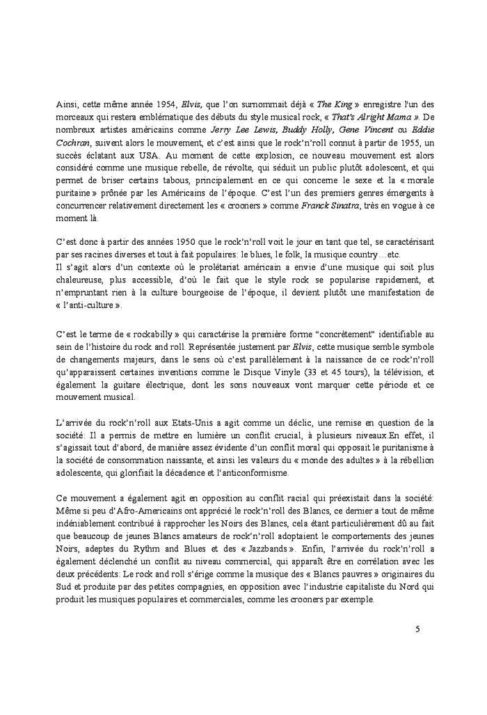 Sociologie du rock et stratégie de développement des groupes émergents